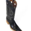 Men Boots Lizard Teju Black