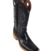 Men Boots Lizard Teju Black